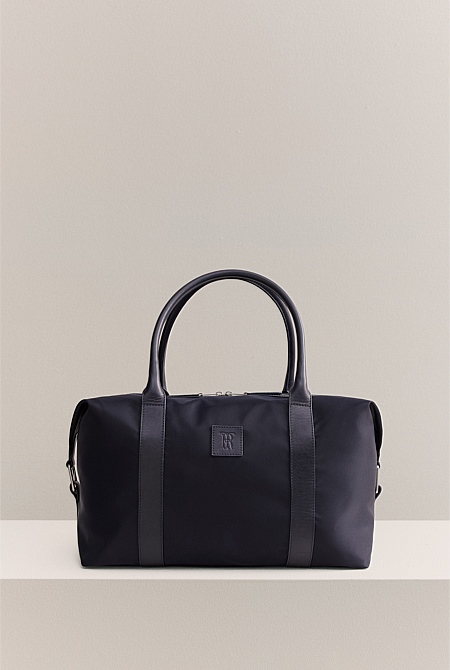 Terra Leather Trimmed Travel Bag