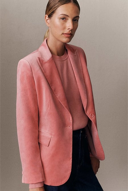 Velvet Blazer