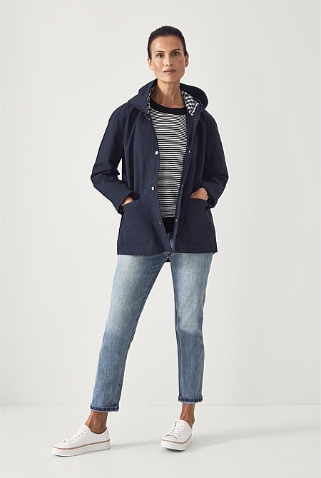 Relaxed Hooded Anorak