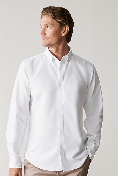 Regular Fit Organically Grown Cotton Oxford Shirt