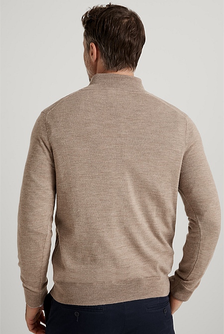 Classic Merino Half Zip