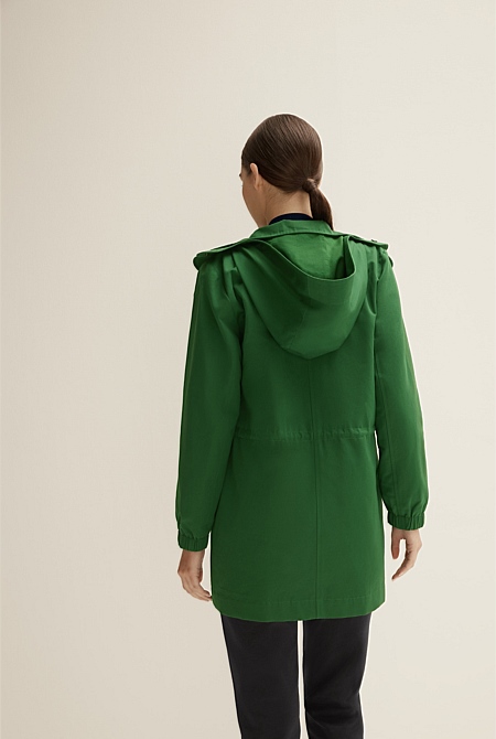 Cotton Ottoman Anorak