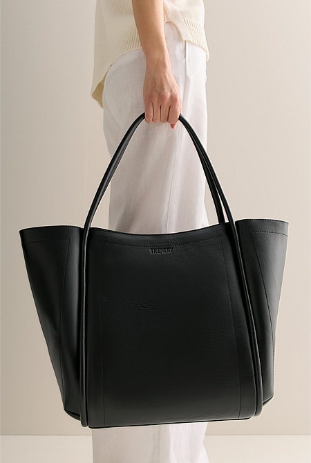 Frankie Leather Tote