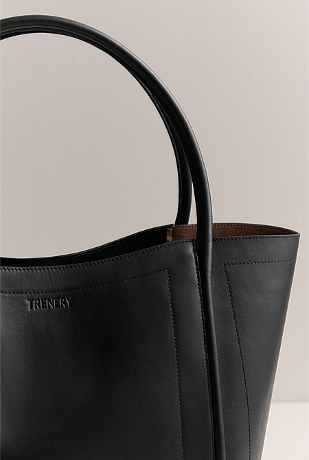 Frankie Leather Tote