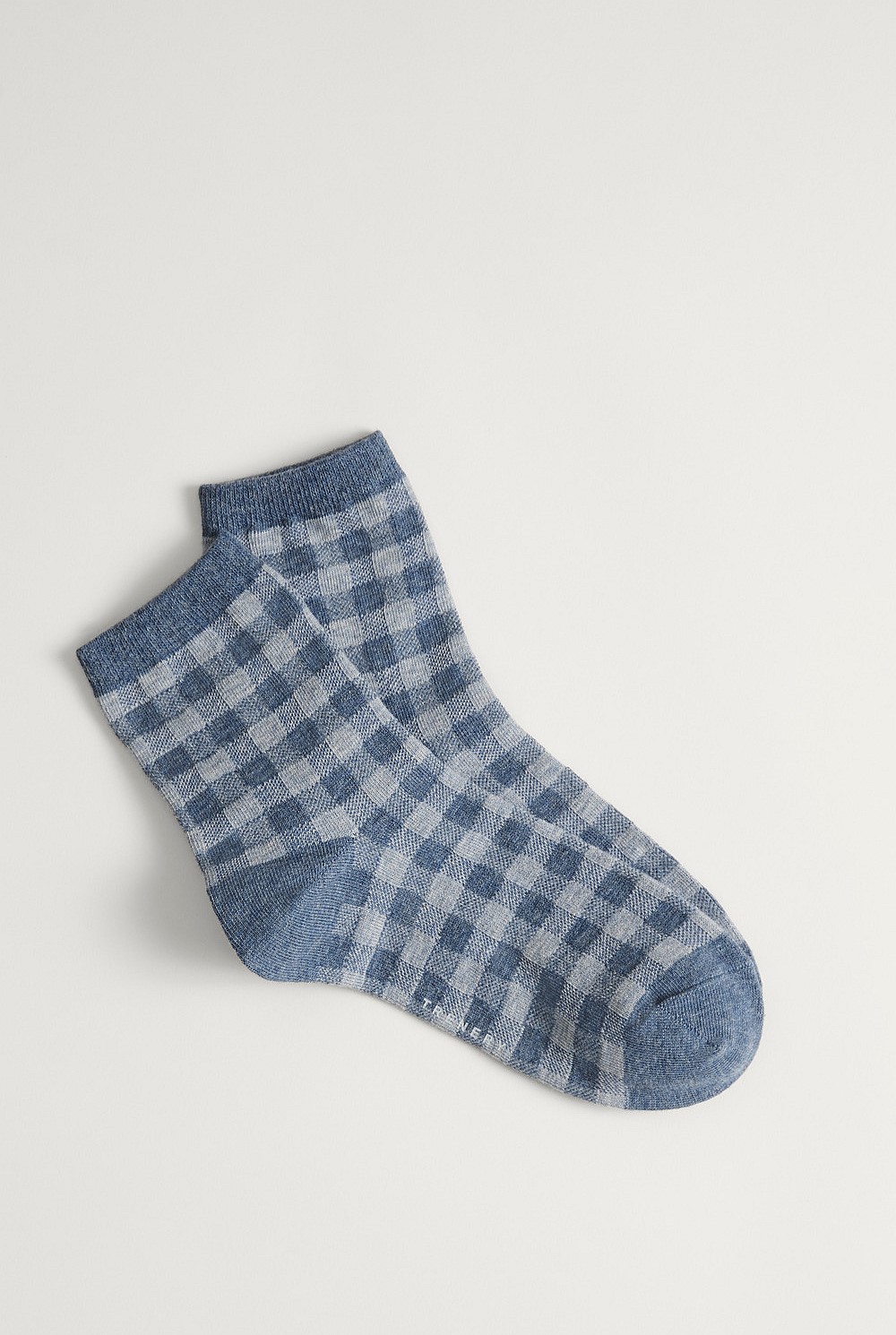 Gingham Crew Sock