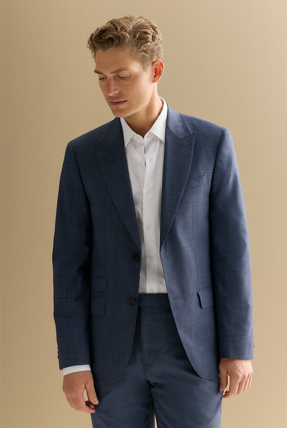 Regular Fit Italian Wool Blazer