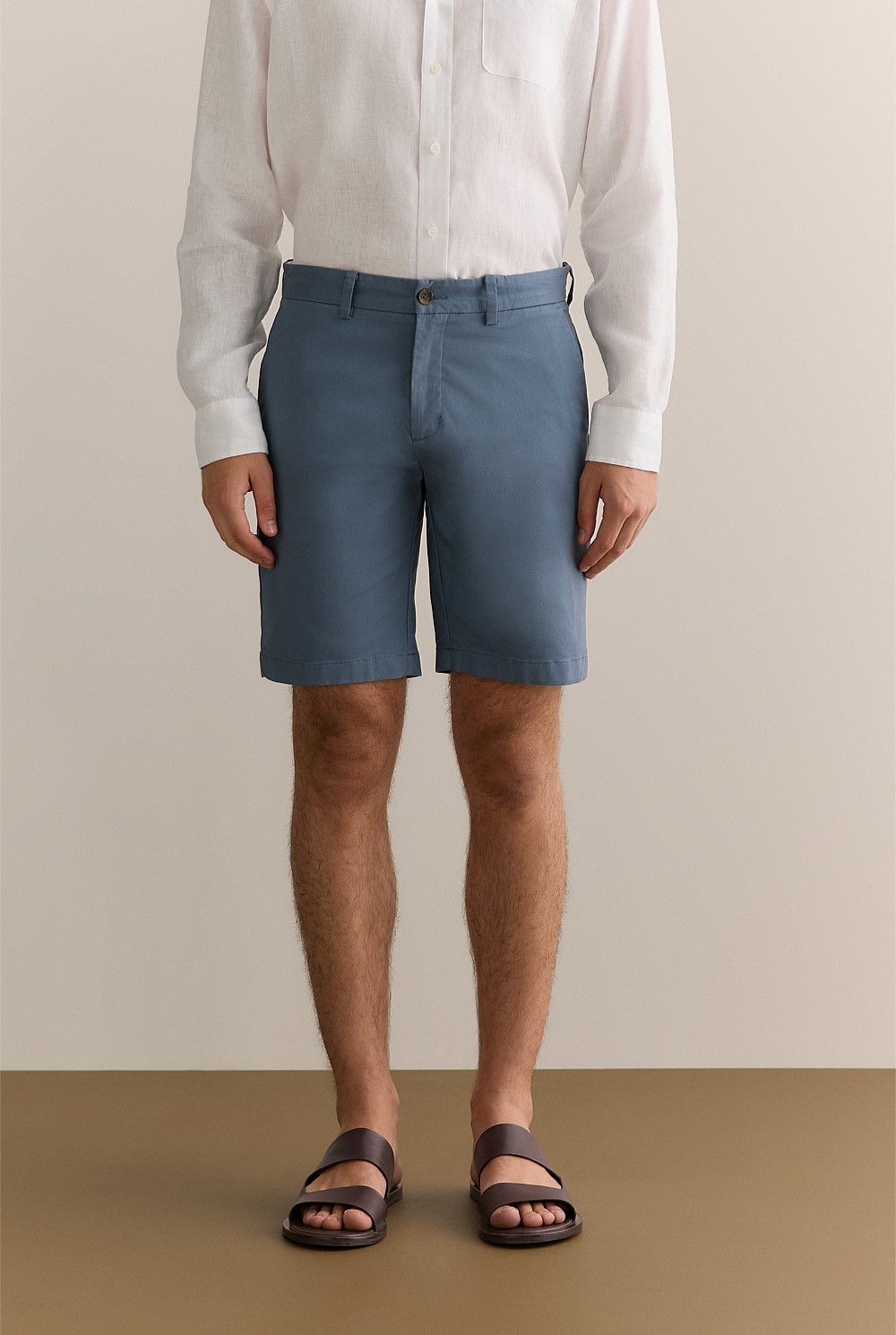 Cotton Twill Chino Short