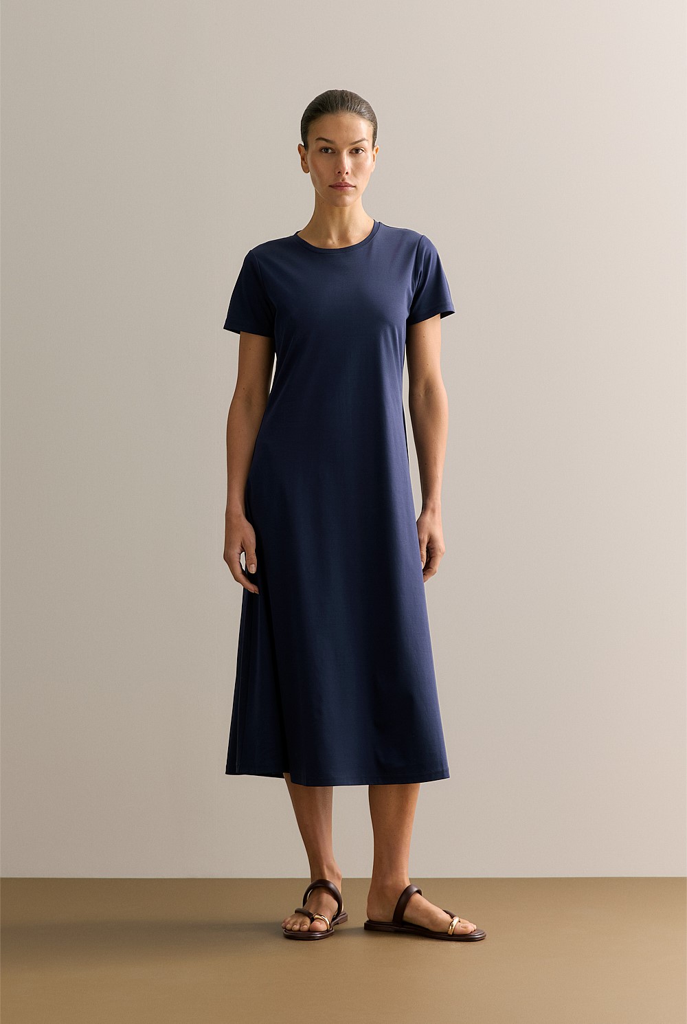 Cotton Interlock T-shirt Dress