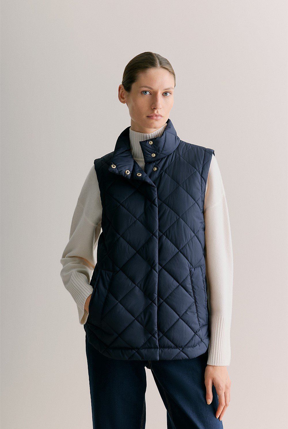 Diamond Quilted Gilet