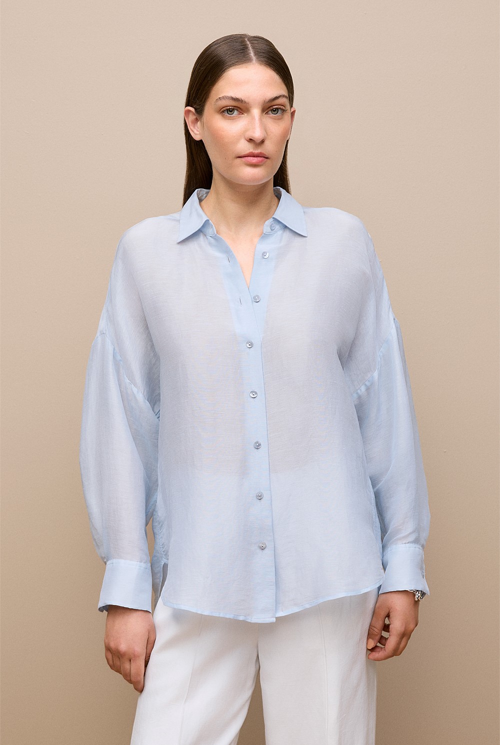 Linen Silk Resort Shirt
