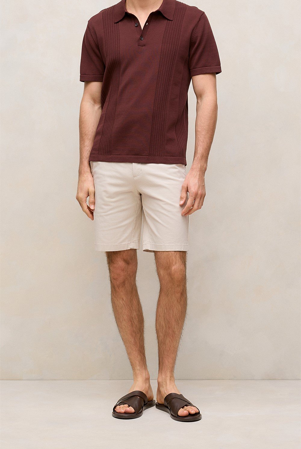 Cotton Twill Chino Short