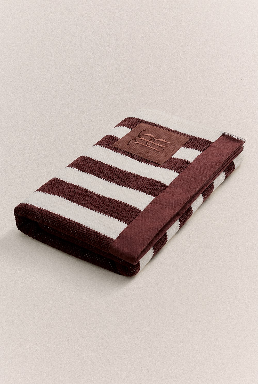 Cotton Jacquard Stripe TR Towel