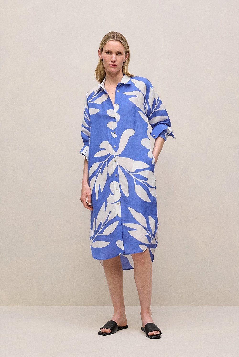 Marea Relaxed Shirt Dress