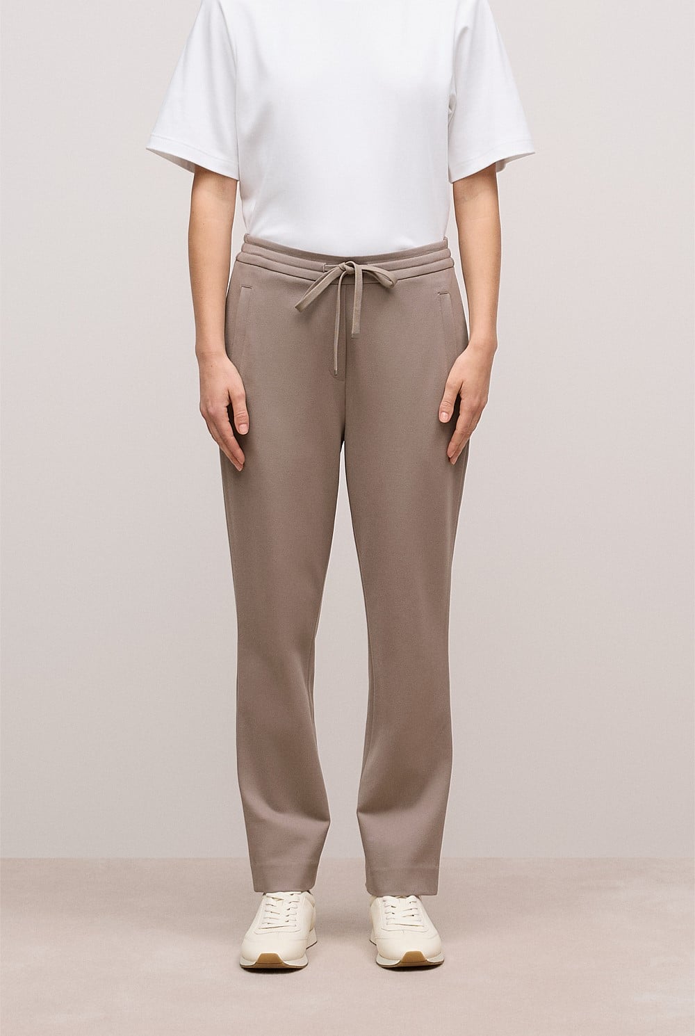 Ponte Straight Leg Pant
