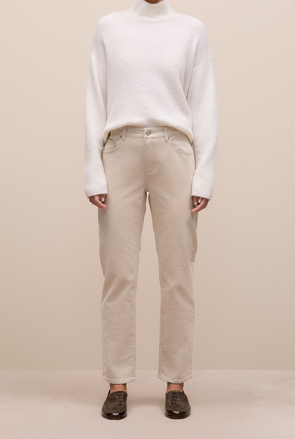 Cord Five Pocket Boyfriend Pant