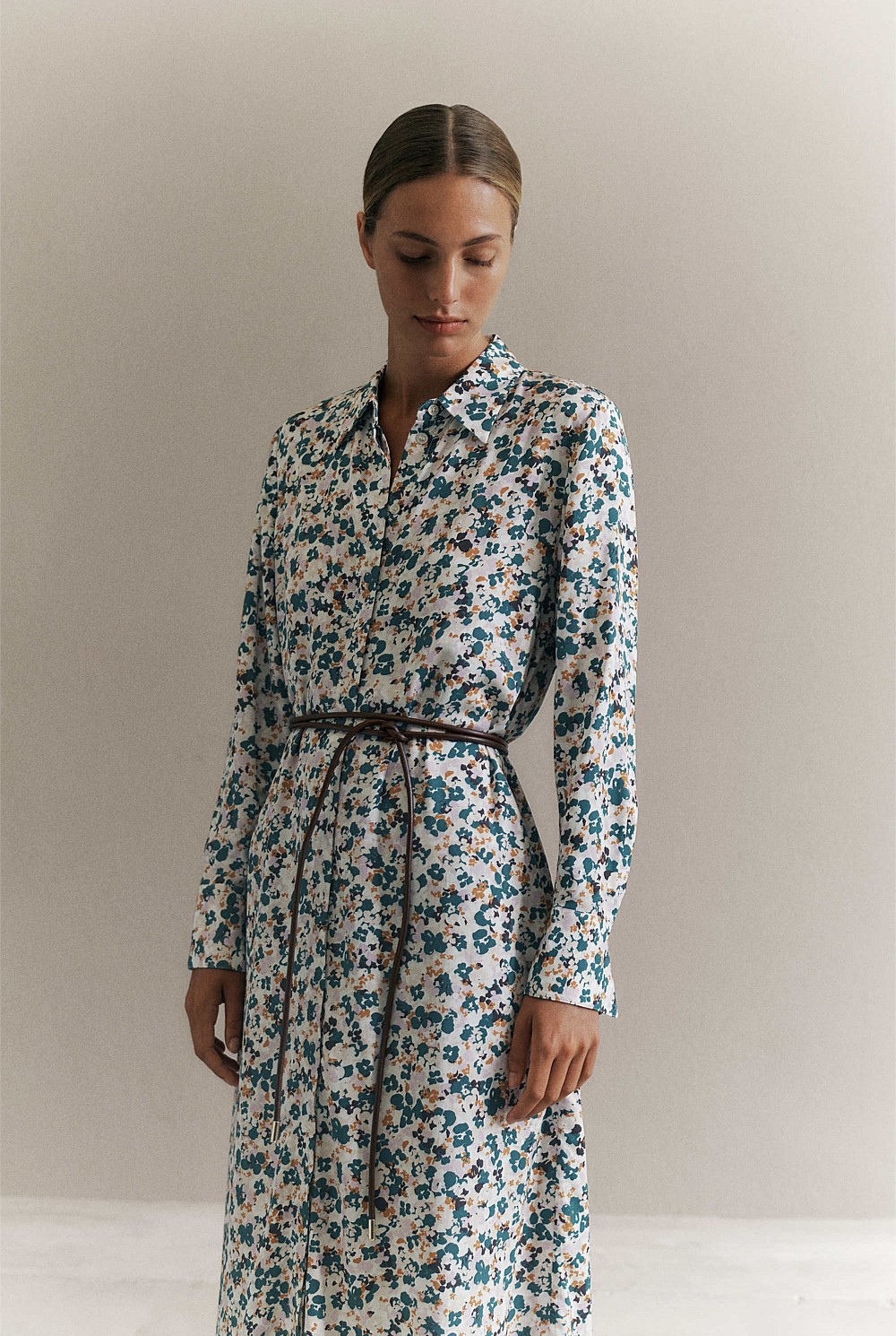 Liora Floral Belted Dress