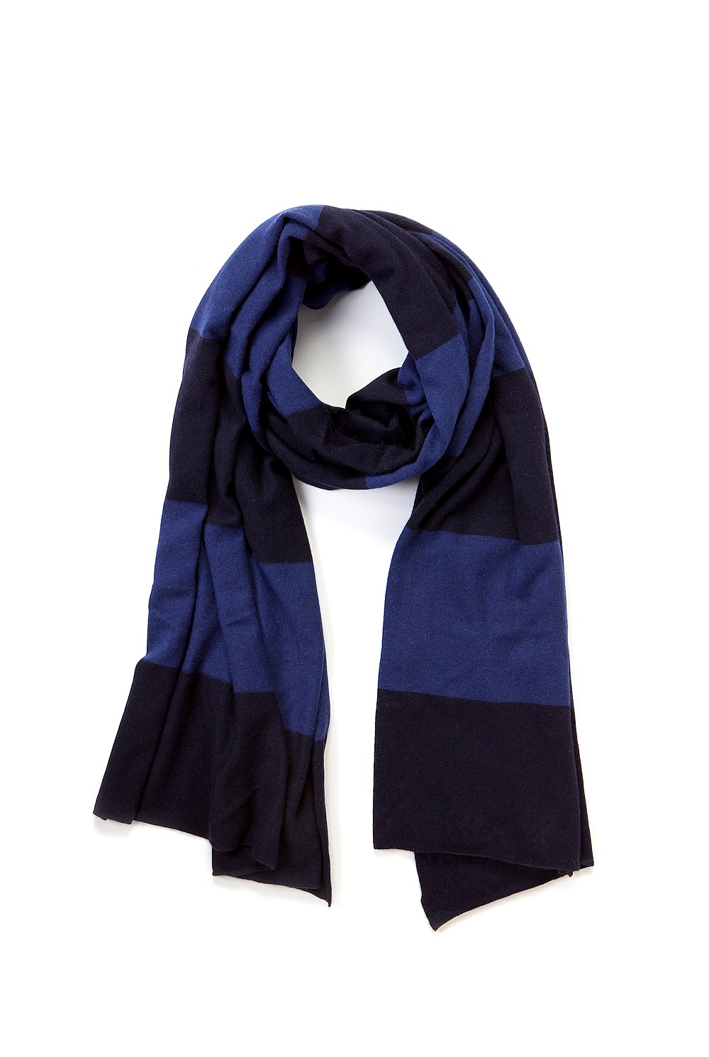 Large Block Stripe Scarf