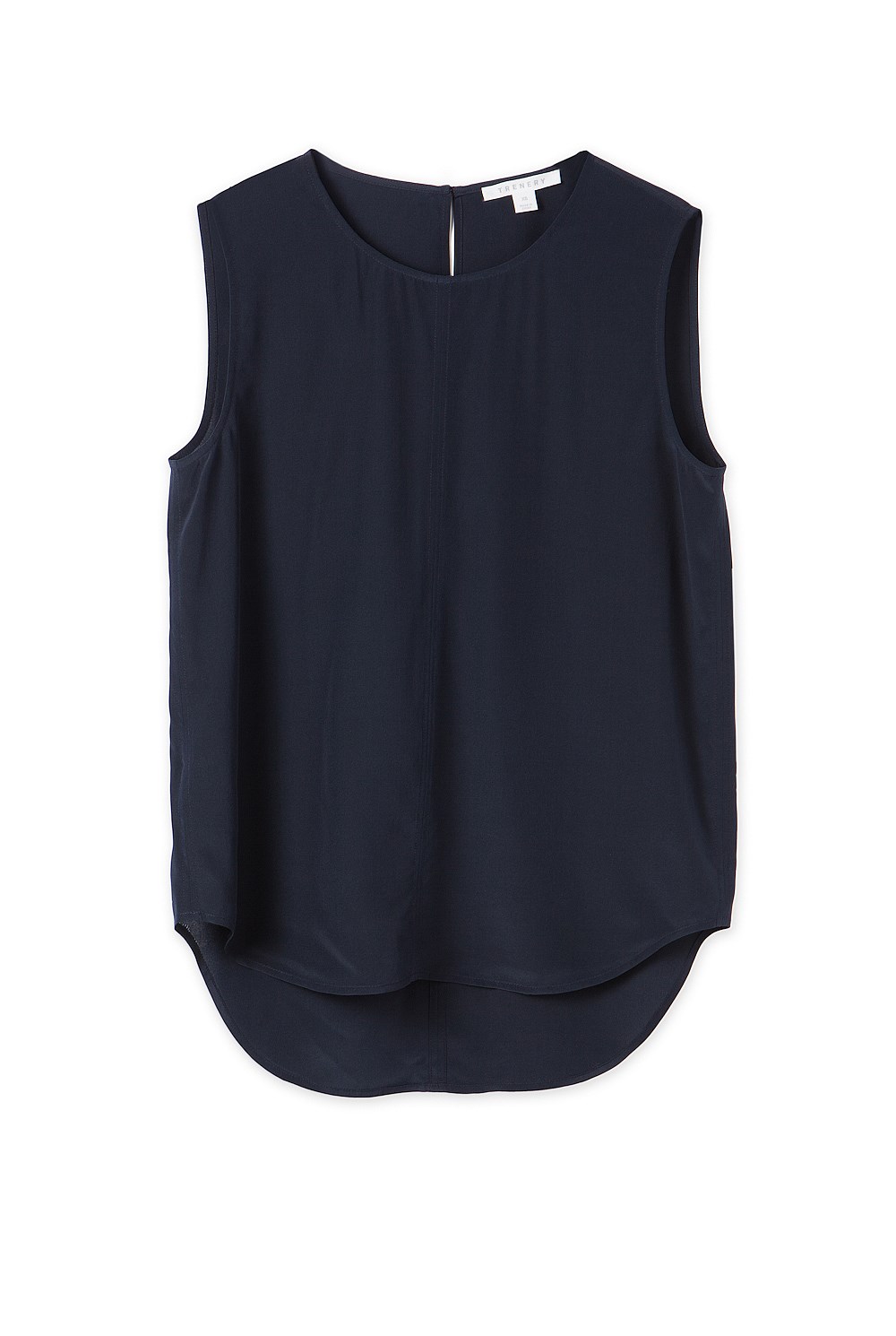 Simple Silk Shell Top