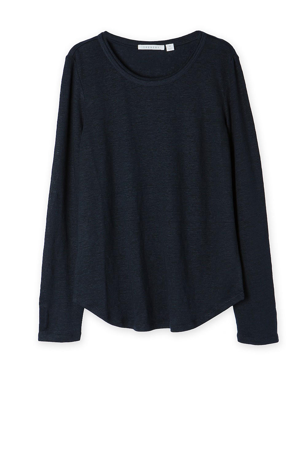 Long Sleeved Linen T-Shirt