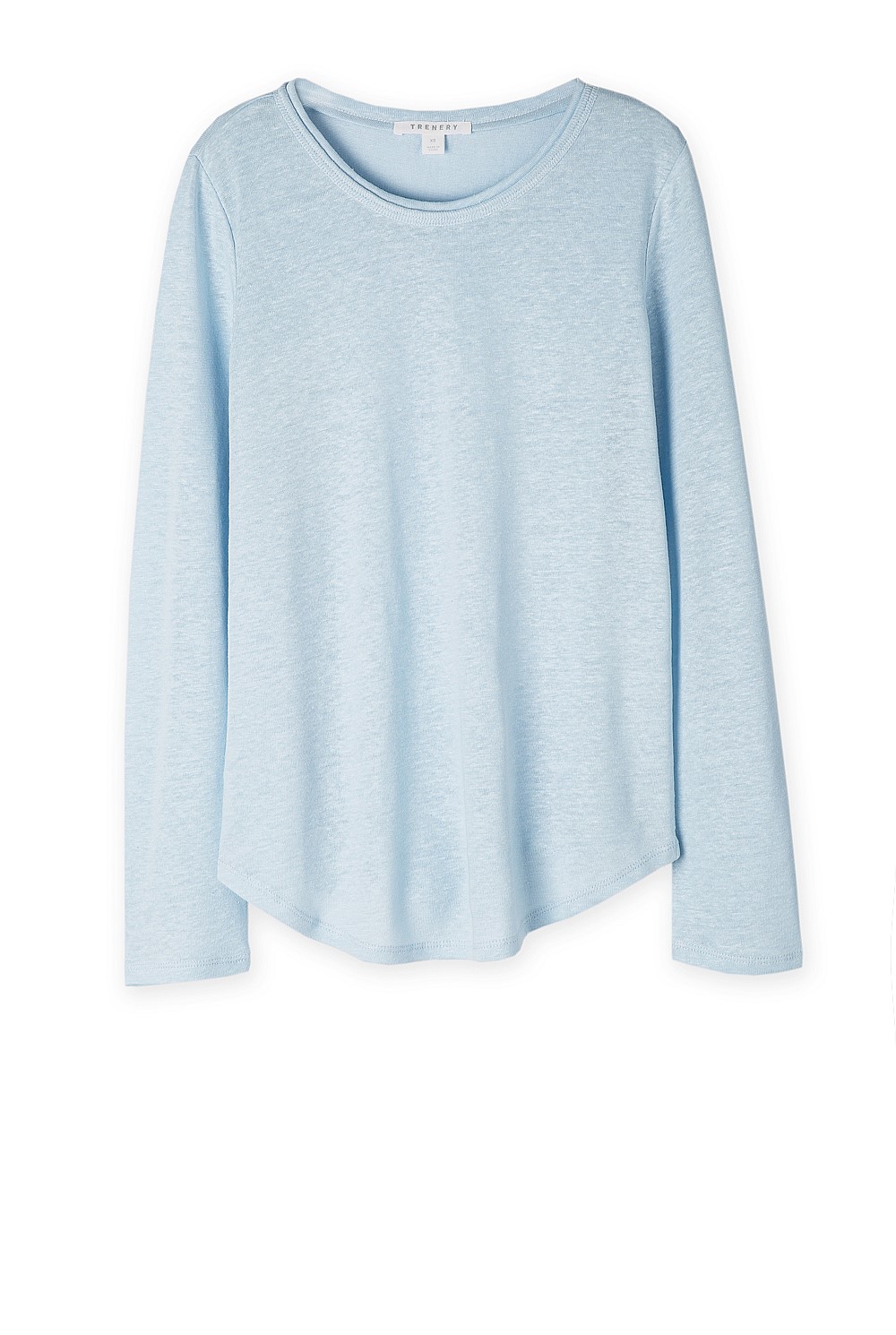 Long Sleeved Linen T-Shirt