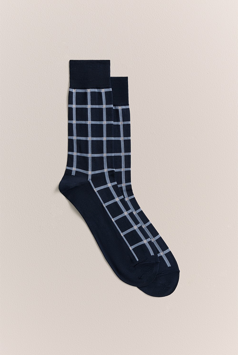 Window Pane Socks