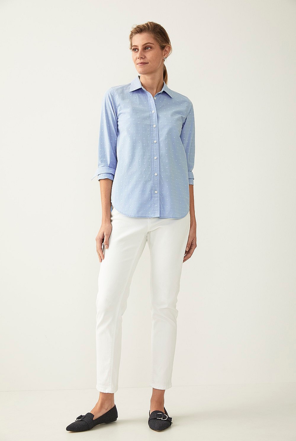 Cotton Spotted Shirt