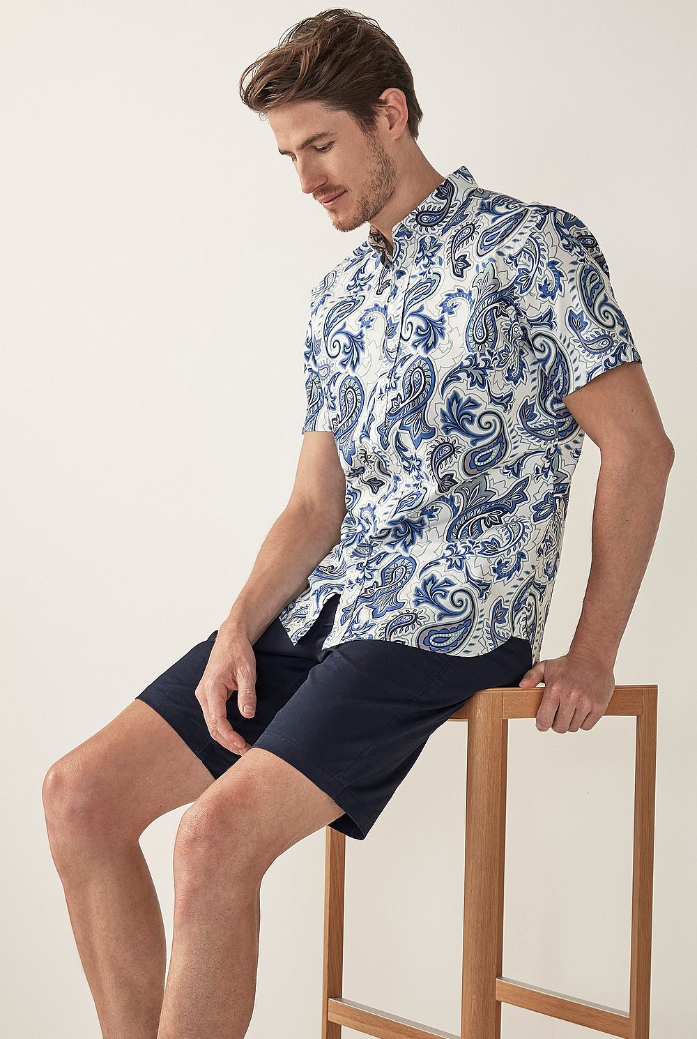 Paisley Short Sleeve Shirt