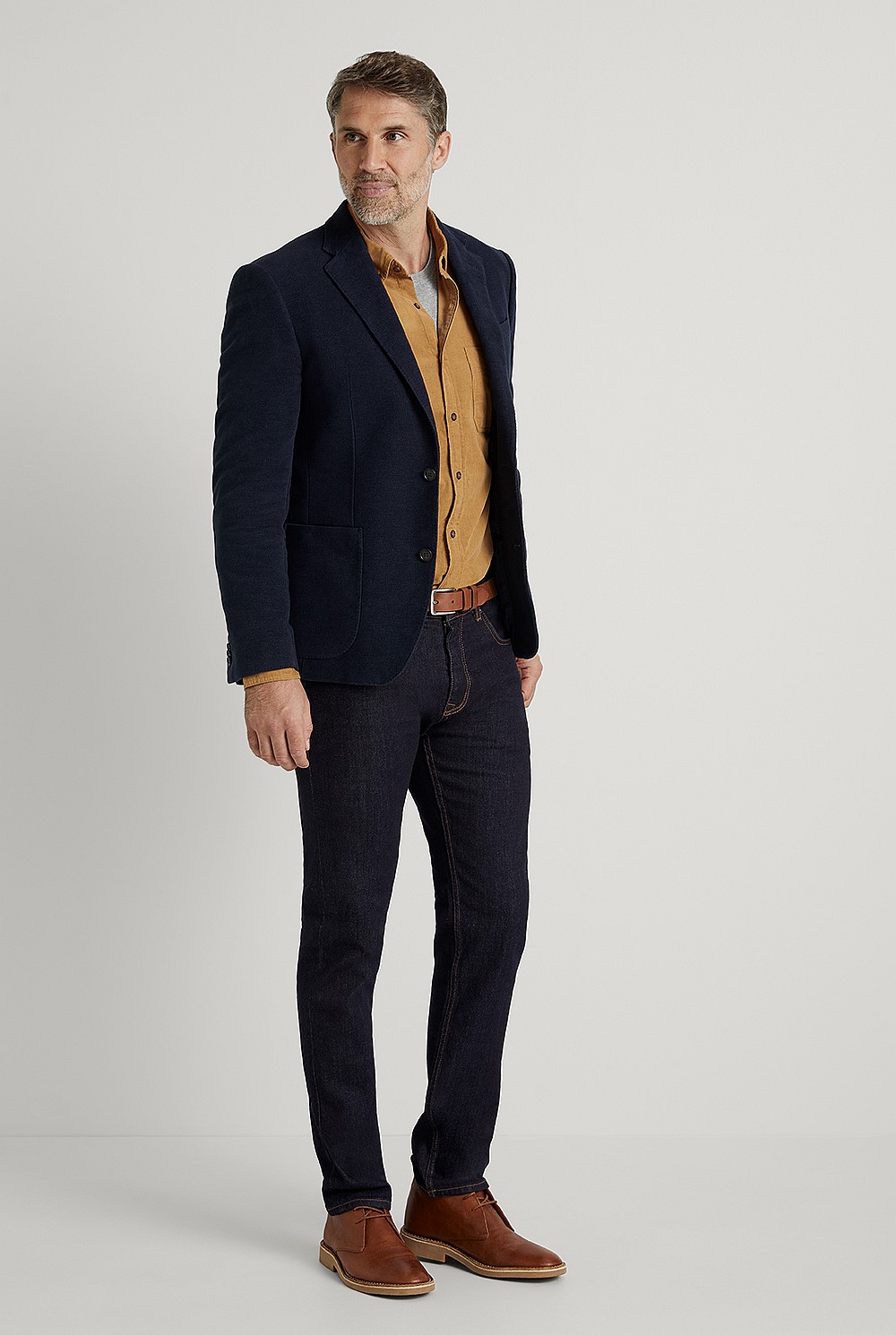 Regular Fit Moleskin Blazer