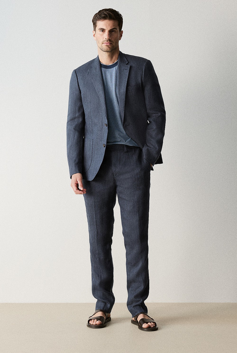 Regular Fit Irish Linen Pant