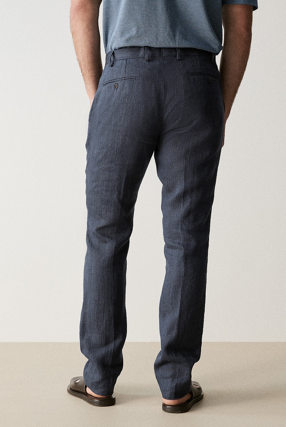 Regular Fit Irish Linen Pant