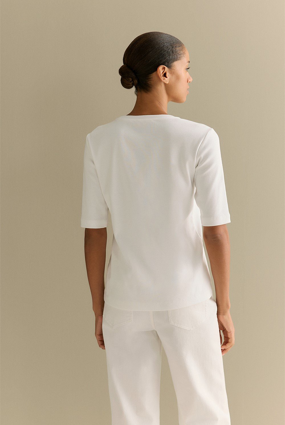 Australian Cotton Half Sleeve T-shirt