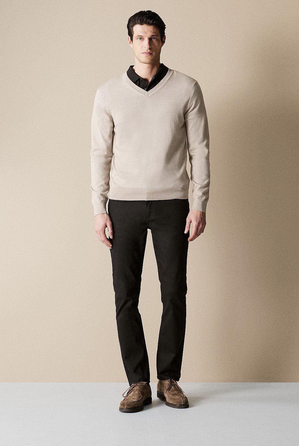Merino V Neck Knit