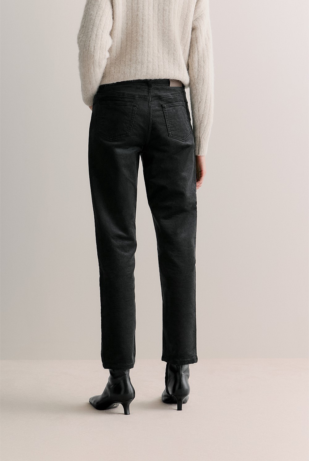 Needlecord Five Pocket Boyfriend Pant