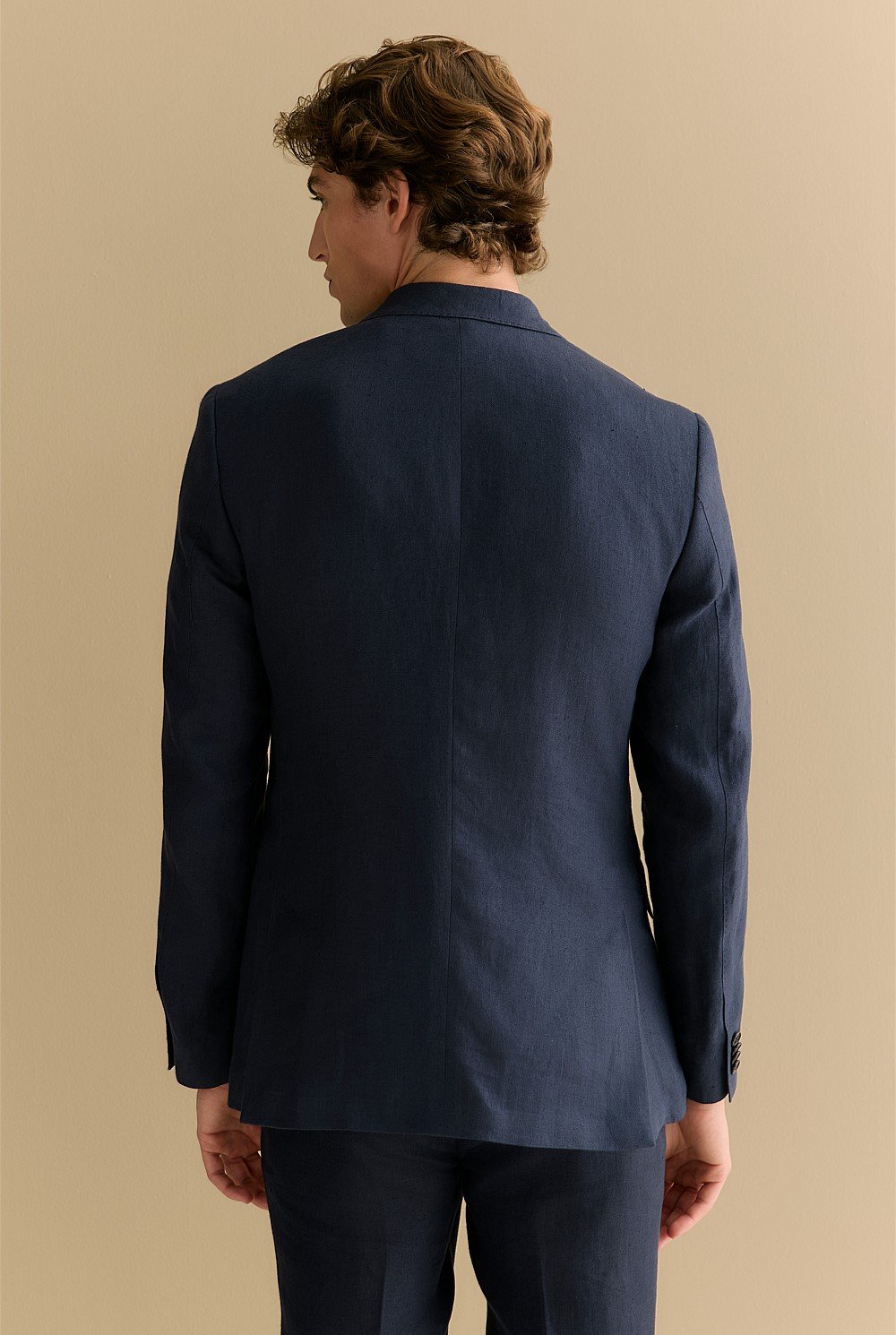 Regular Fit Belgian Linen Blazer