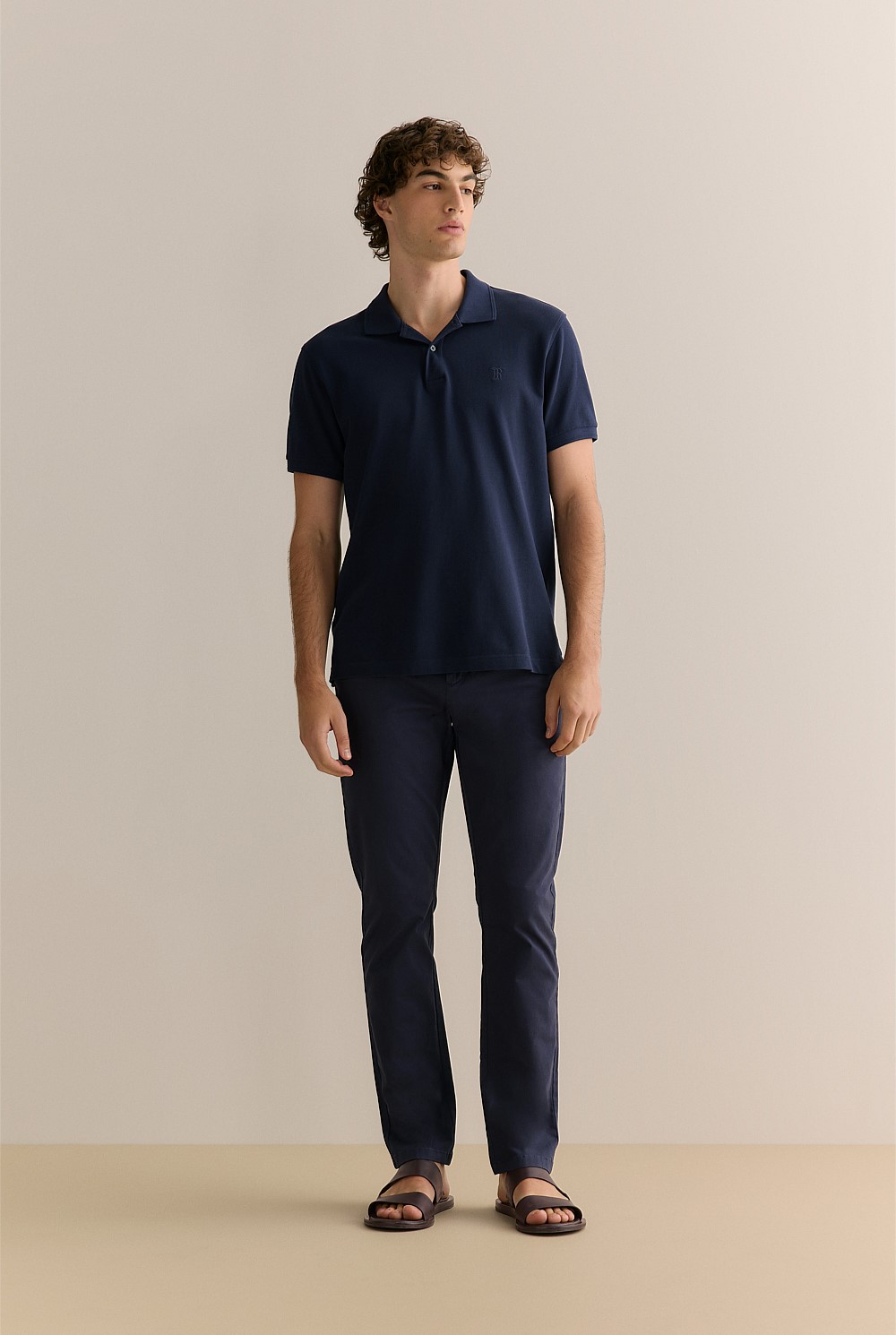 Classic Pique Monogram Polo