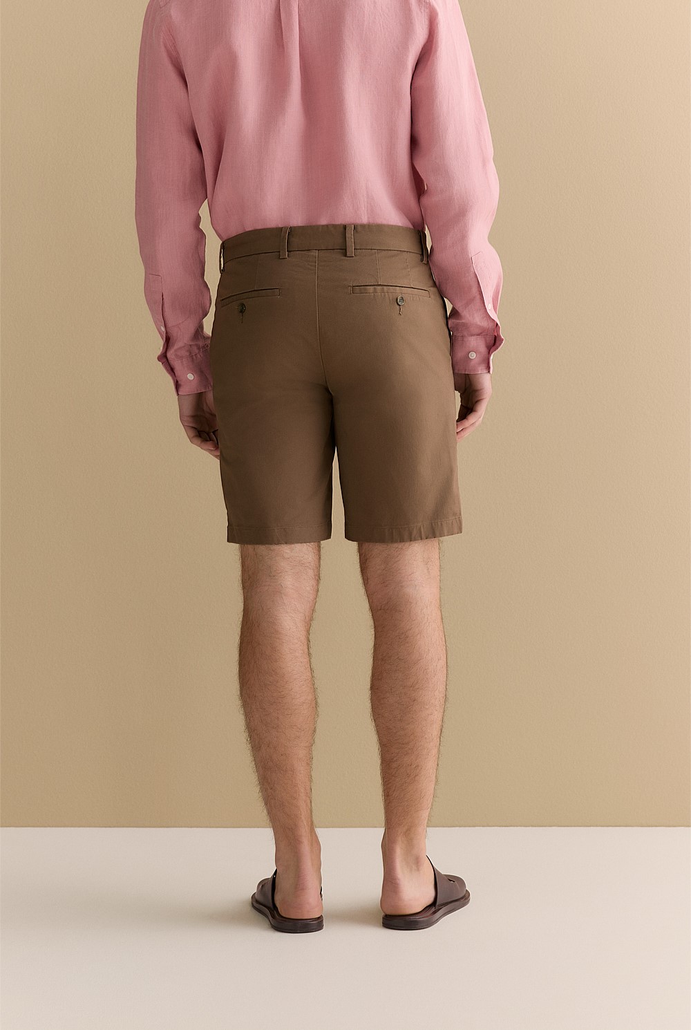 Cotton Twill Chino Short