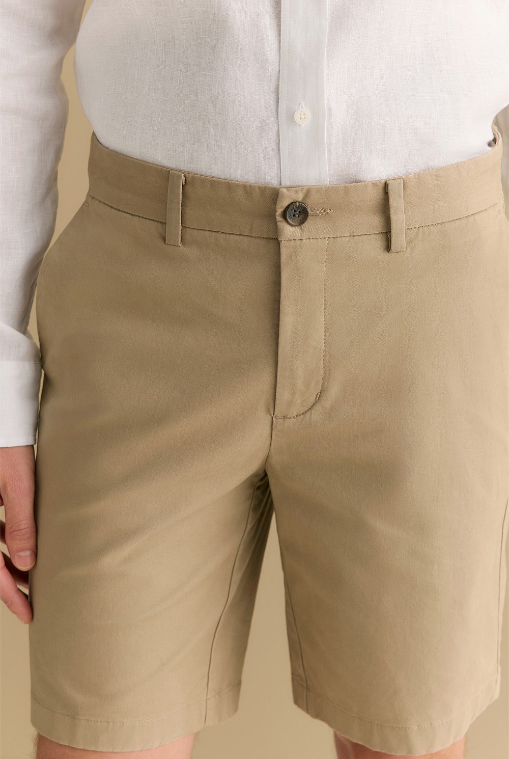 Cotton Twill Chino Short