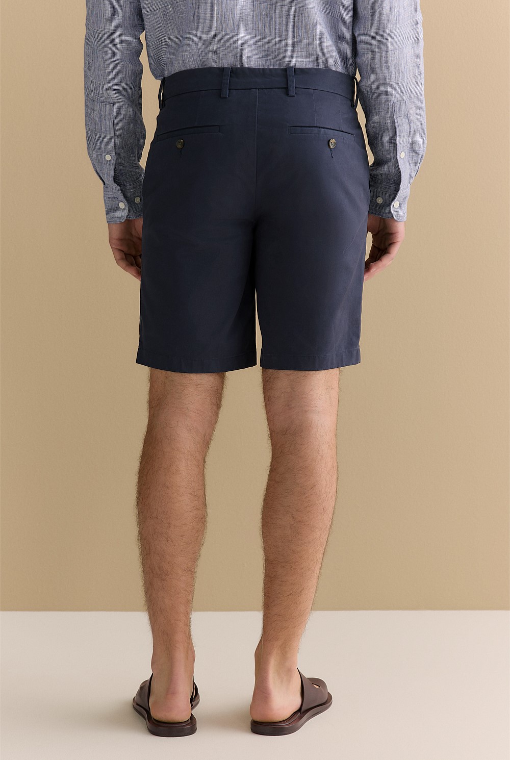 Cotton Twill Chino Short