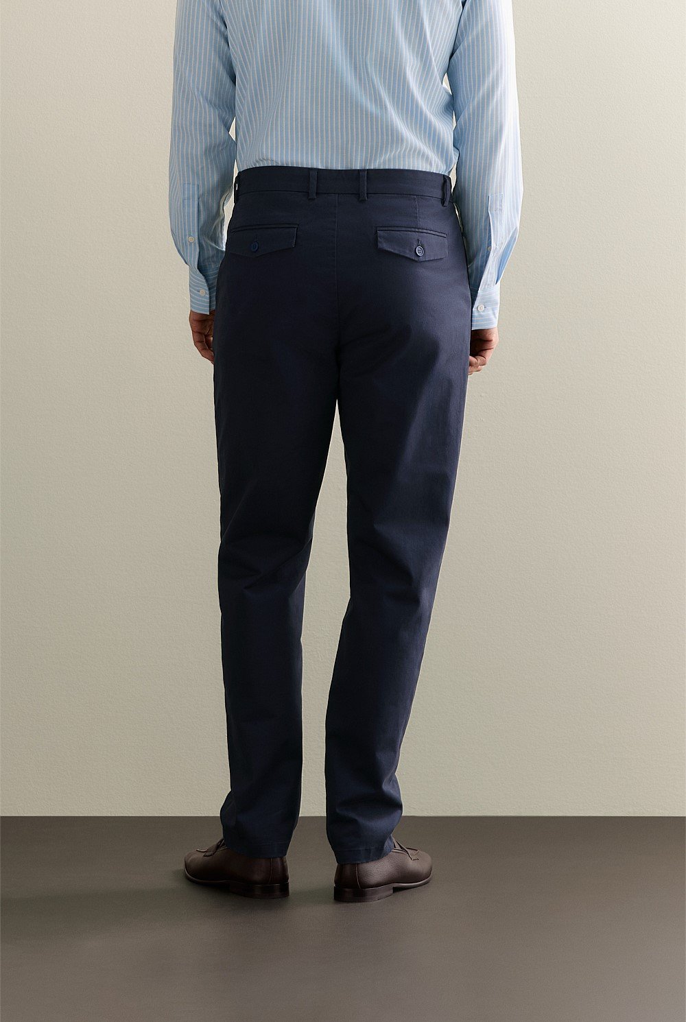 Pleat Front Chino Pant