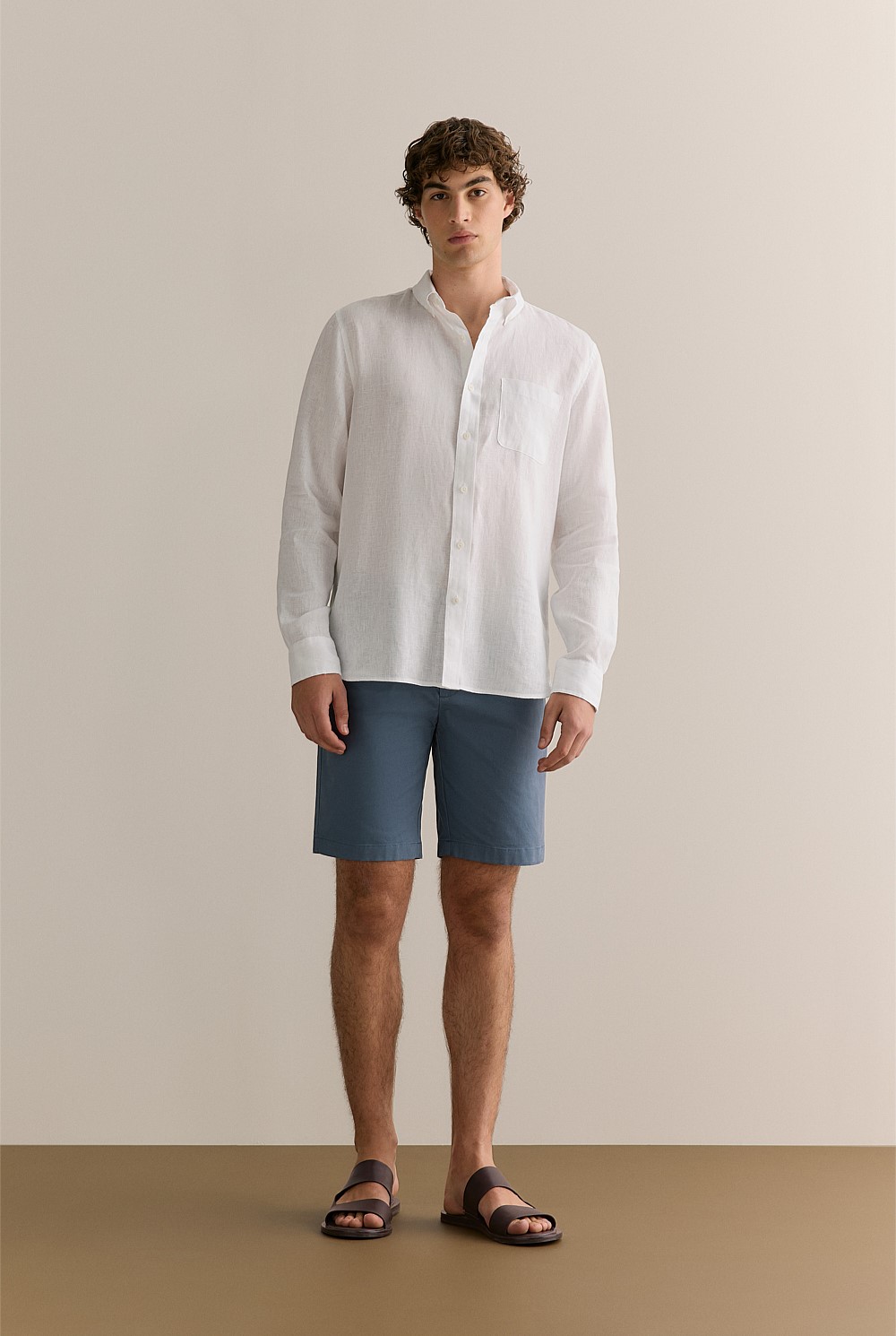 Cotton Twill Chino Short