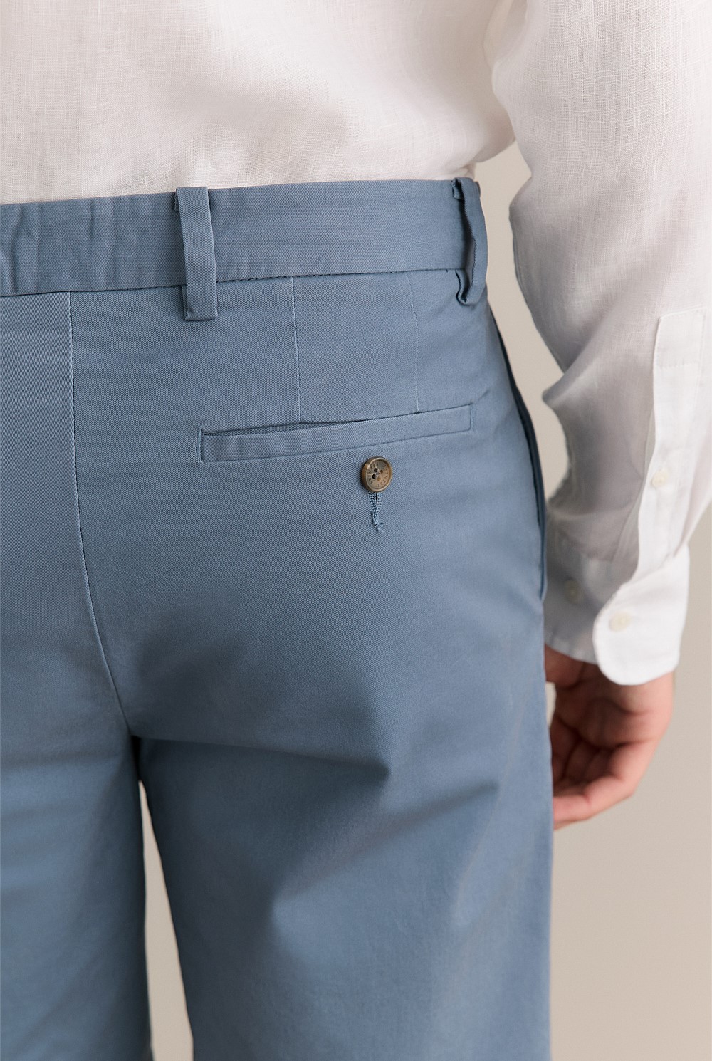 Cotton Twill Chino Short