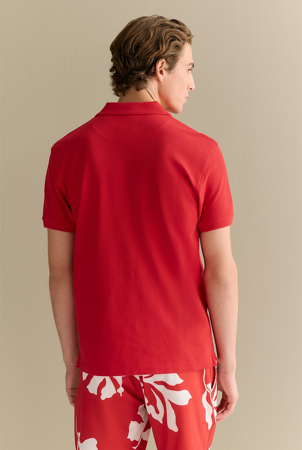 Classic Pique Monogram Polo