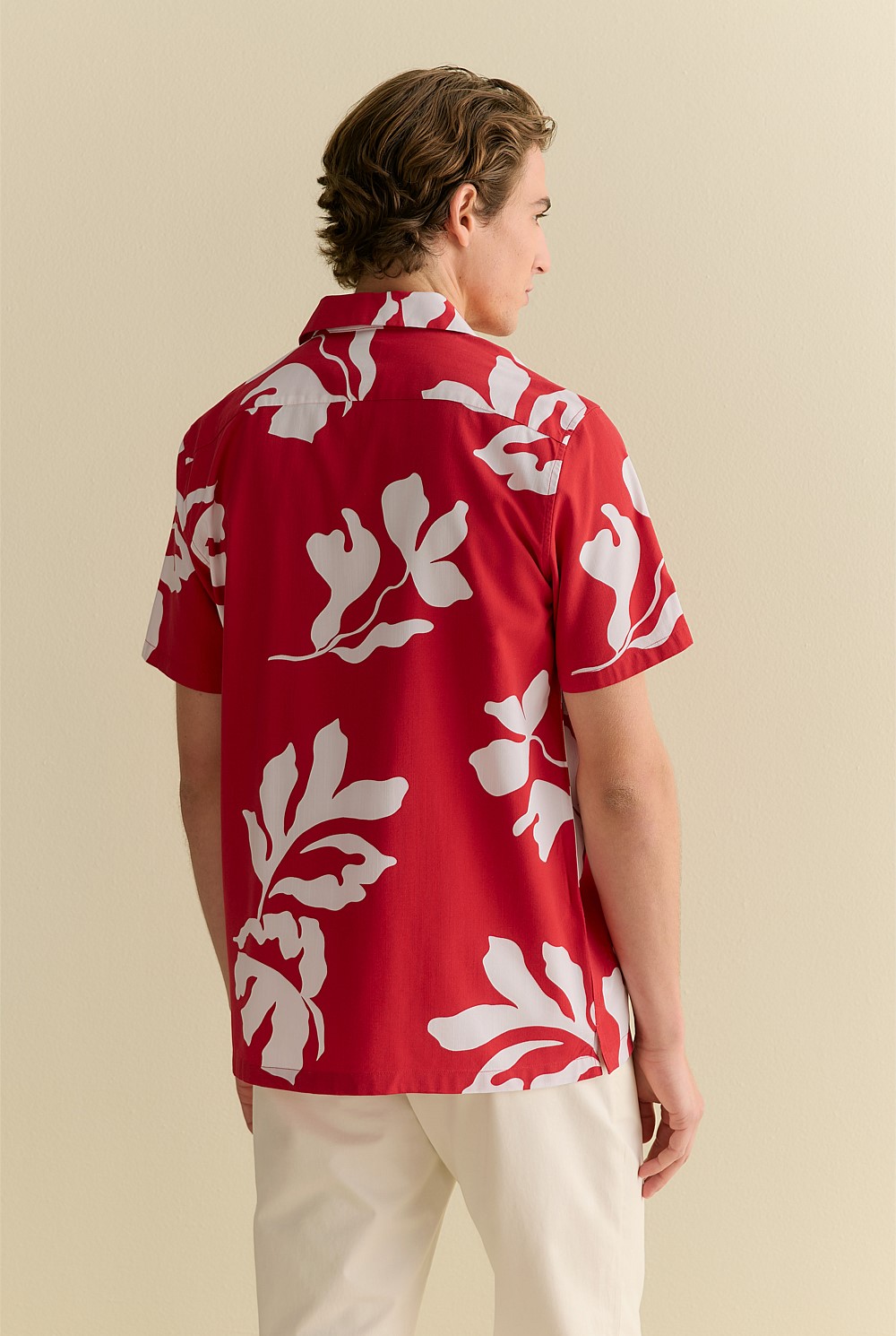 Palm Leaf Short Sleeve Shirt