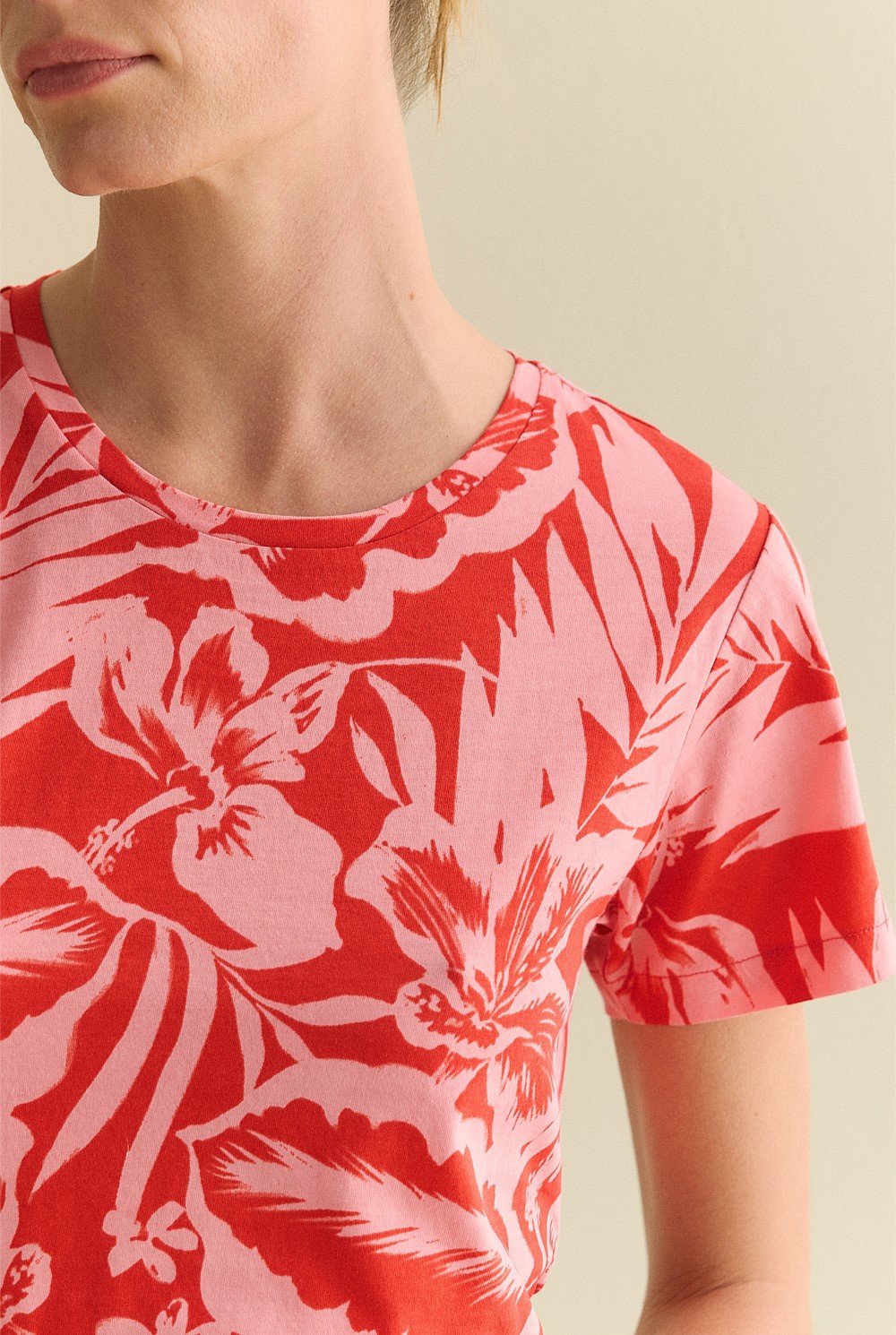 Australian Cotton Hibiscus T-shirt