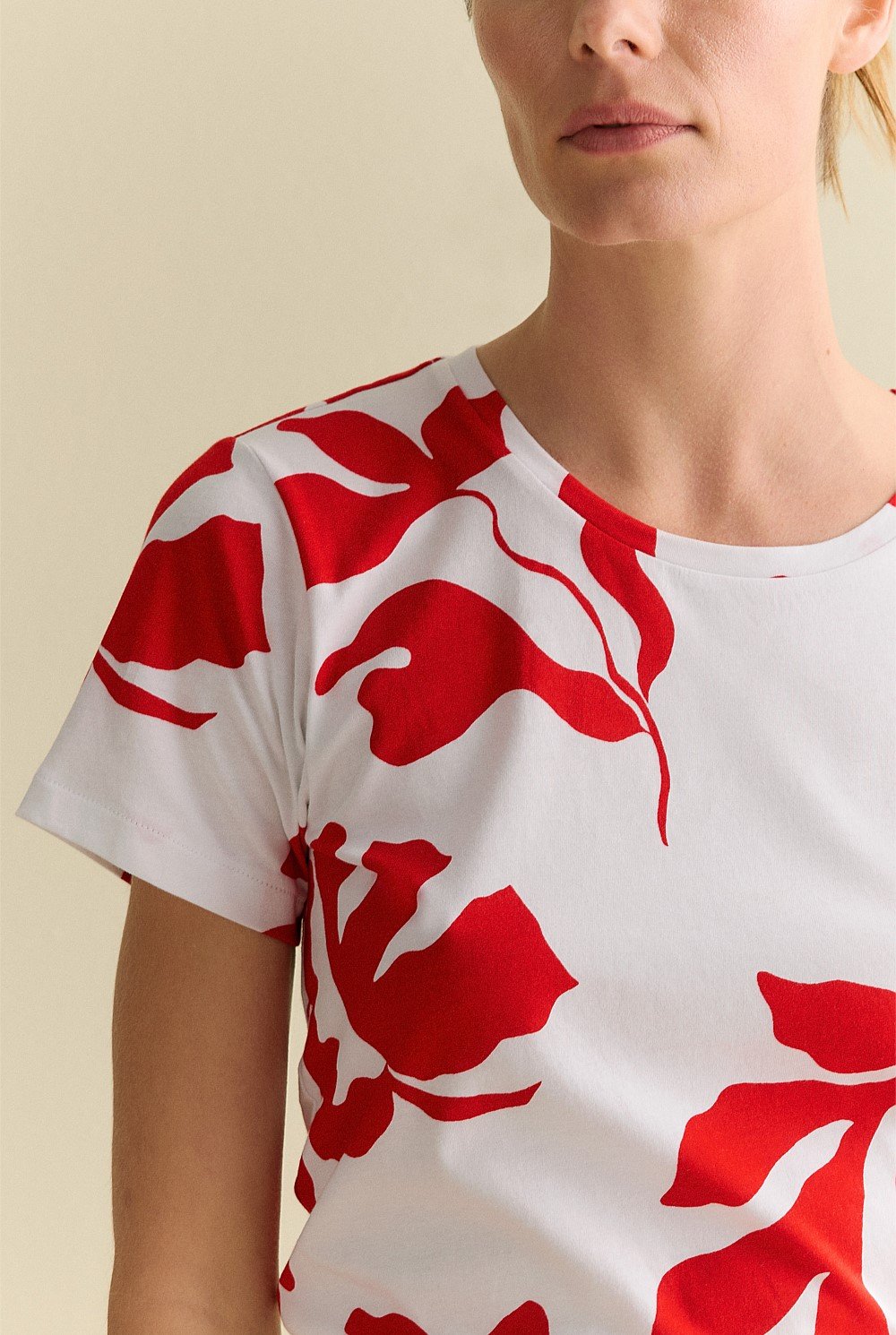 Australian Cotton Shadow Palm T-shirt