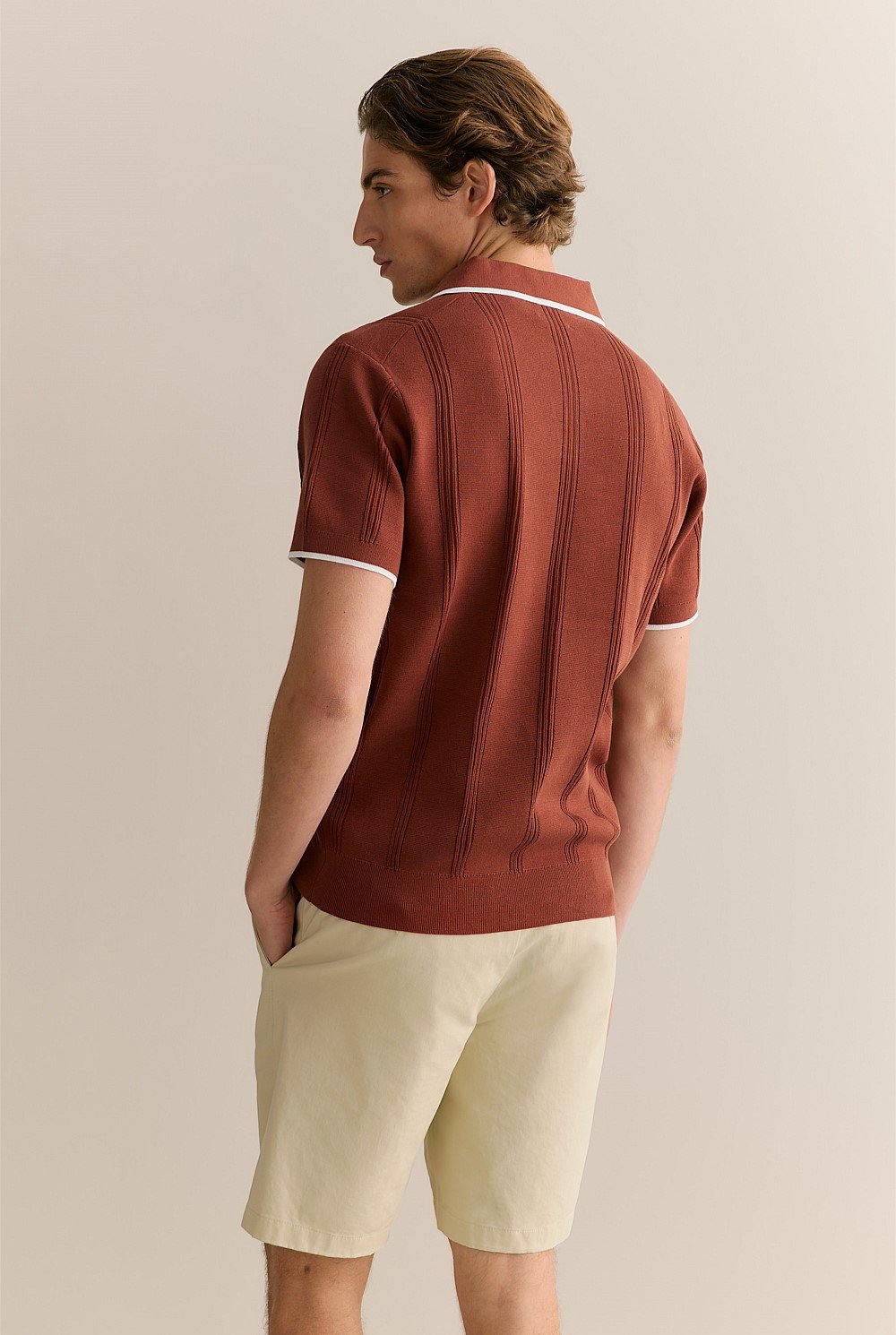 Mercerised Cotton Tipped Polo