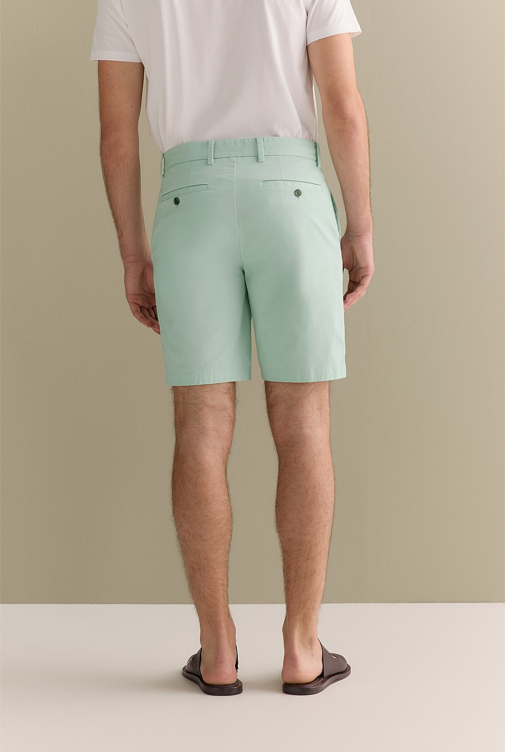 Cotton Twill Chino Short