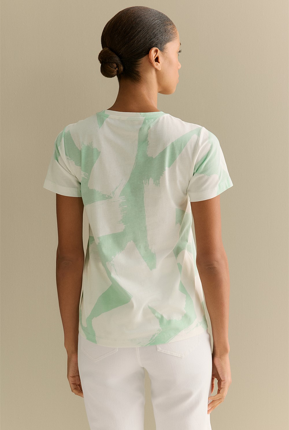 Australian Cotton Brushstroke T-shirt