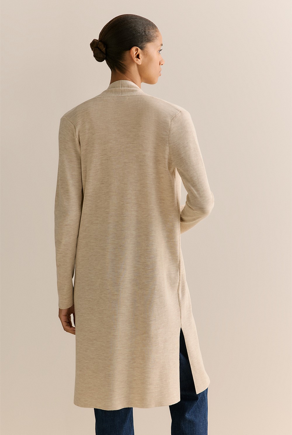 Merino Longline Cardigan