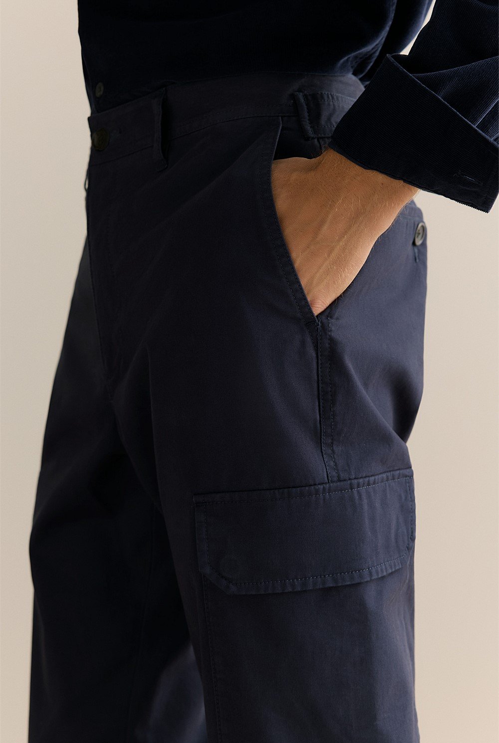 Cotton Twill Cargo Pant